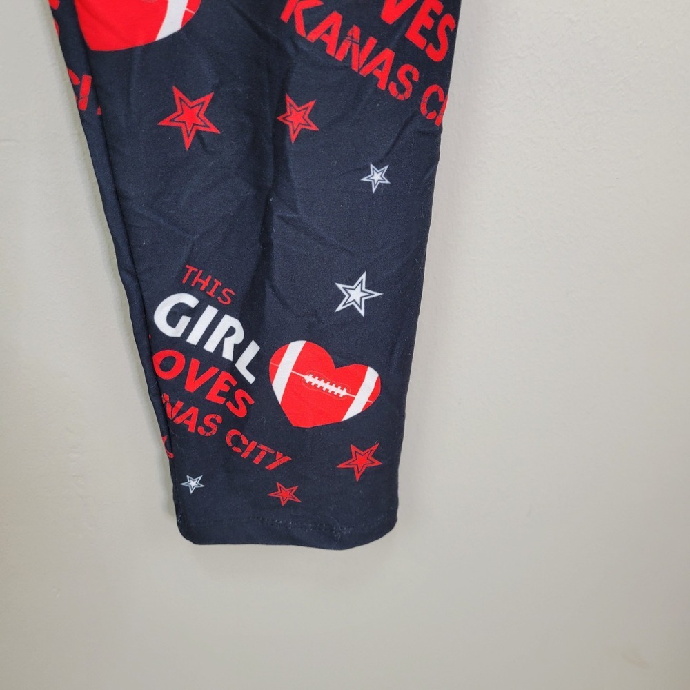 Legging Envy Boutiques Kansas City Polyester Spandex Ankle Leggings Plus Size - Picture 4 of 6